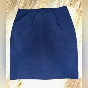 Forever 21 Dark Navy Blue Pencil Skirt
